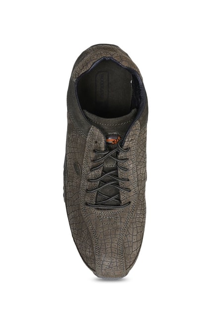 Woodland Olive Green Casual Shoes from 