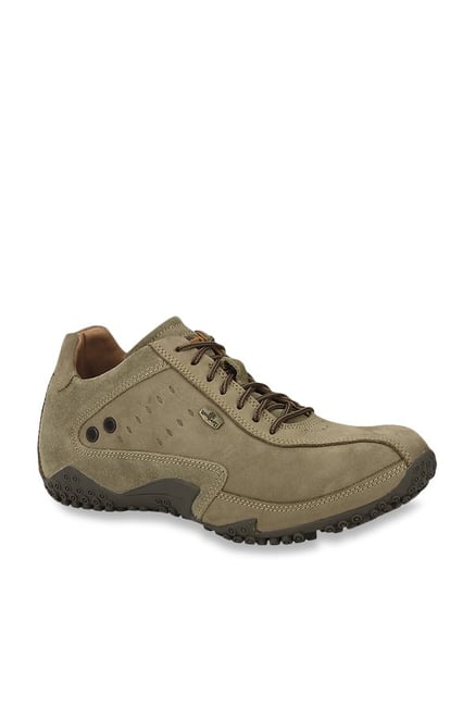 woodland khaki casual shoes