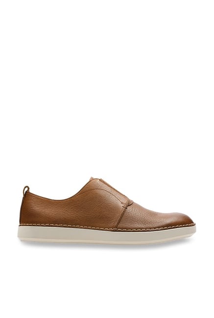 Clarks Komuter Step Brown Slip-Ons