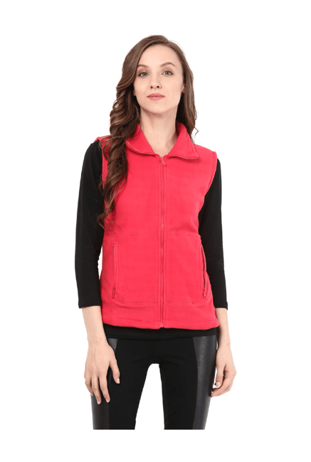 The Vanca Fuchsia Fleece Jacket