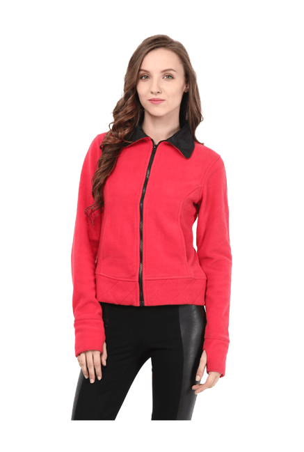 The Vanca Fuchsia Fleece Jacket