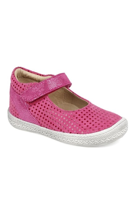 Beanz Kids Pink Velcro Shoes