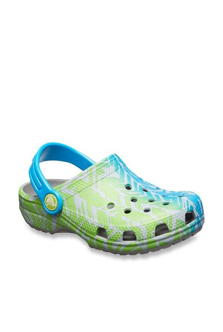 light blue crocs kids