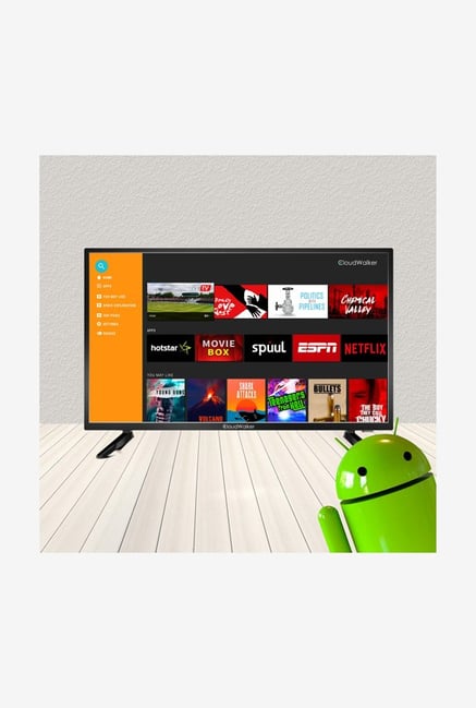 CloudWalker 32SH04X 80 cm 32 Inches Smart HD Ready LED Cloud TV Android 7.0 Nougat