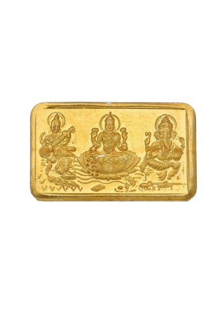 Sri Jagdamba Pearls 24k (999) 1gm Gold Bar