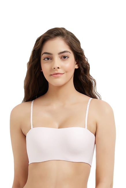 Wacoal Basic Mold Padded Wired Half Cup Strapless T-Shirt  Bra - Pink Price in India