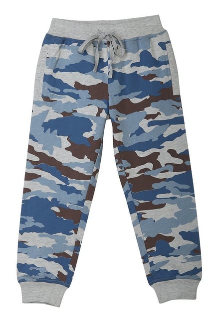 Buy 612 League Kids Grey Camouflage Joggers for Infant Boys