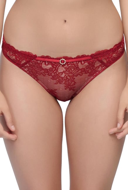 Buy Red Panties for Women by ENAMOR Online