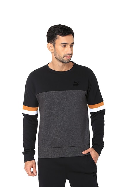 Buy Puma One8 Black Crew Sweatshirt for 