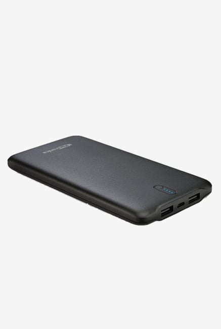 Portronics Power Wallet 10 POR 694 10000 mAh Lithium Polymer Power Bank Black