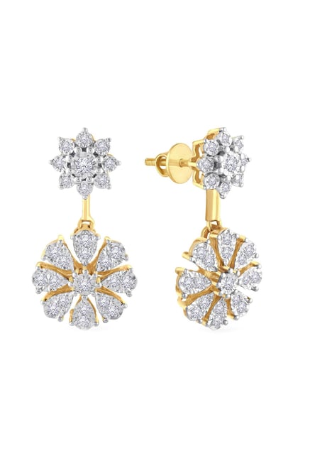 Diamond earrings price deals malabar gold