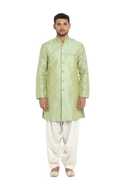 Ethnix By Raymond Green Full Sleeves Embroidered Kurta Set