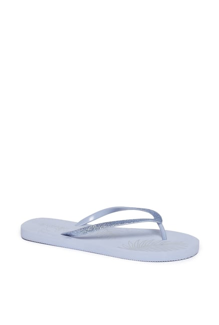 luna blu flip flops