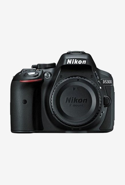 Nikon D5300 DSLR Camera Body Only 16 GB Card Camera Bag Black