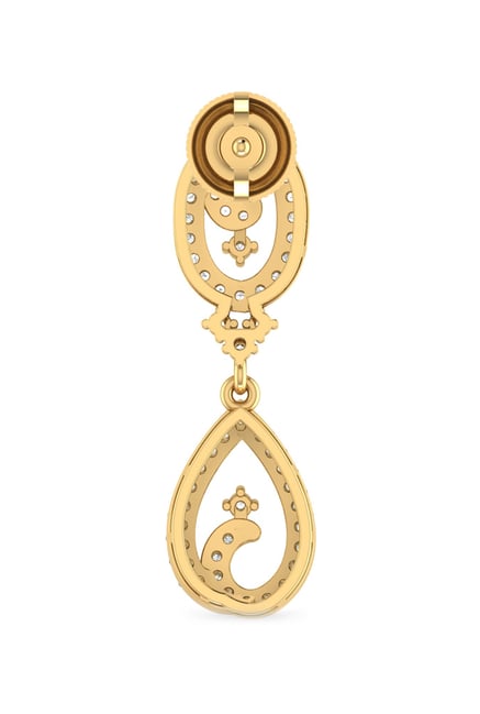 gold earrings pc jeweller