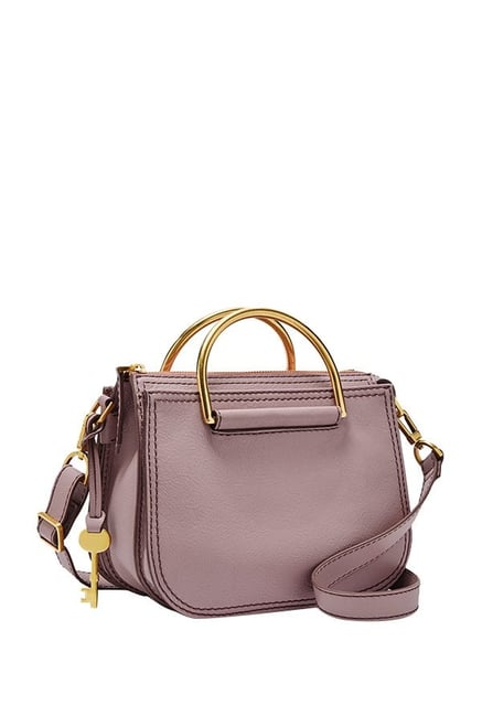 Fossil ryder deals satchel pink