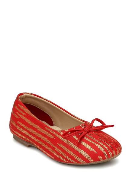 kids red ballet shoes