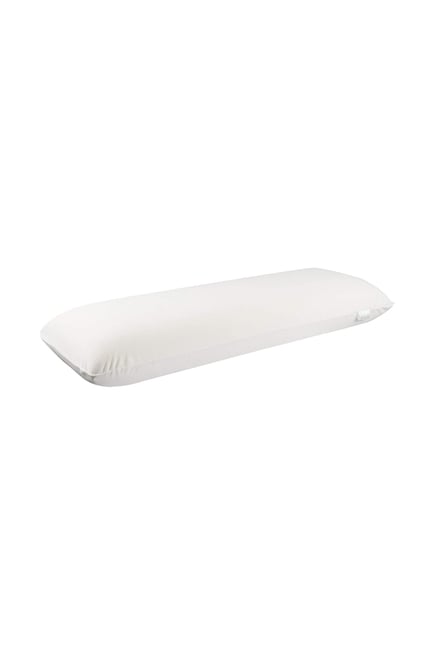 The White Willow White Solid Memory Foam Cushion - Set of 1