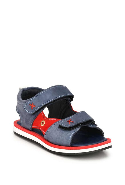 Tuskey Kids Blue Ankle Strap Sandals