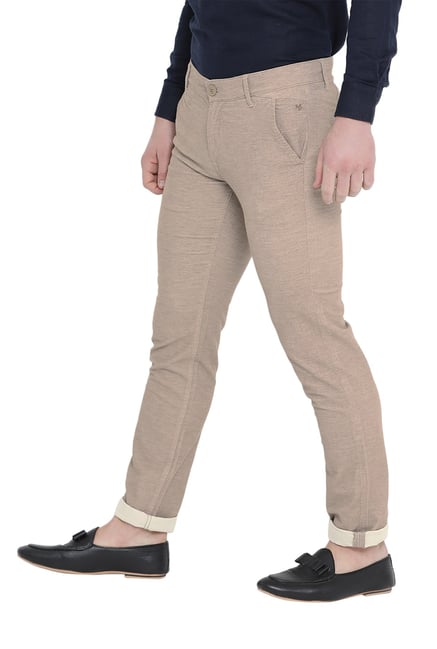 Casual Cotton Pants  Mufti Mens Cotton PantsChinos