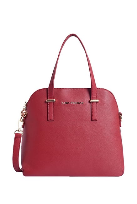 Buy Lino Perros Red Solid Handbag For Women At Best Price Tata CLiQ