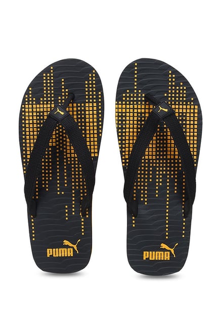 puma animatrix black flip flops