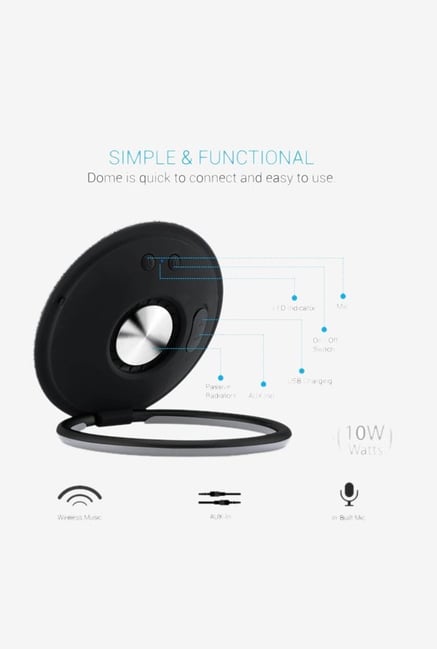 portronics dome bluetooth speaker