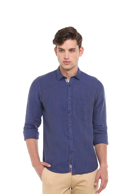 Men Linen Club Casual Shirts Price List 