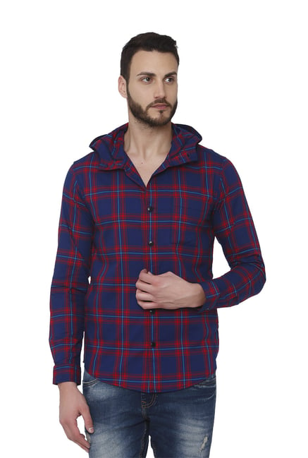 Mufti hooded outlet shirts