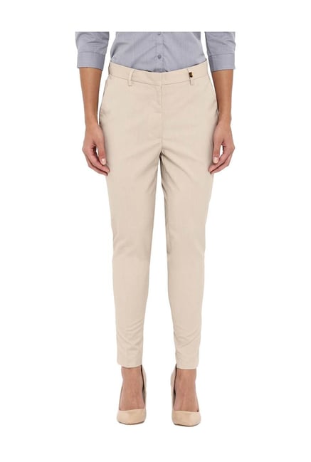 PARK AVENUE Slim Fit Women Brown Trousers - Buy PARK AVENUE Slim Fit Women  Brown Trousers Online at Best Prices in India | Flipkart.com