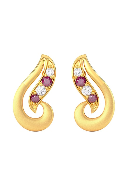 Buy Joyalukkas 22k Gold Earrings for Women Online At Best Price @ Tata CLiQ
