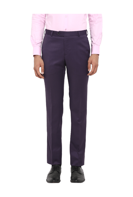 Buy Purple Trousers  Pants for Men by hangup Online  Ajiocom