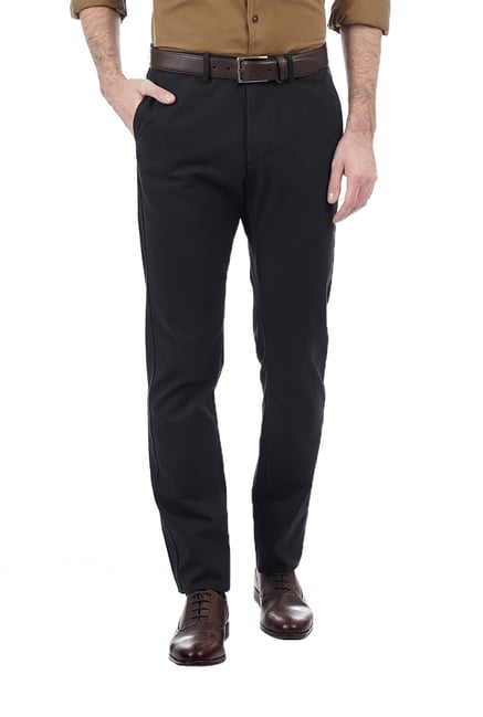 Buy John Players Brown Slim Fit Trousers from top Brands at Best Prices  Online in India  Tata CLiQ