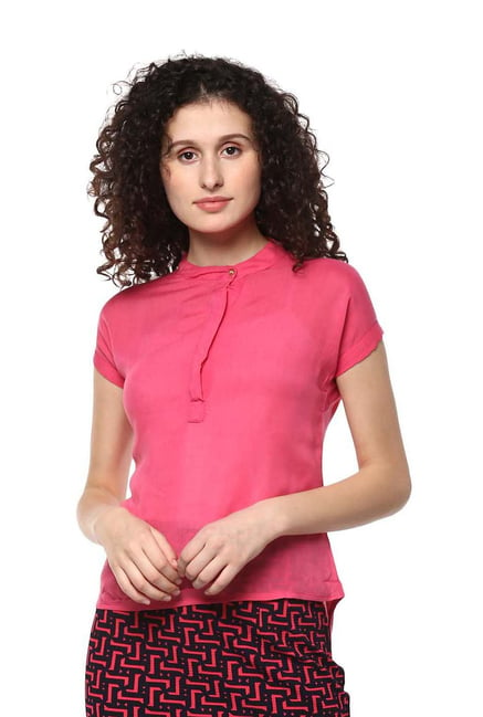 Buy Pink Tops for Women by Mayra Online