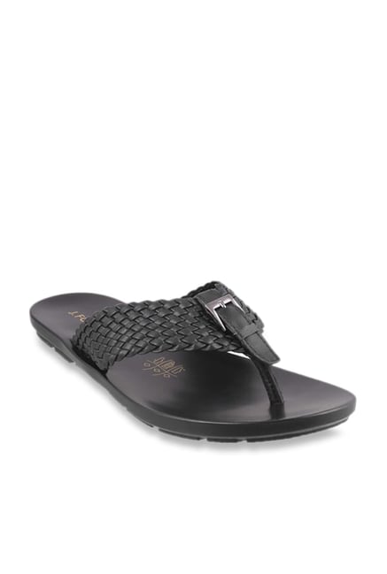 Buy J. Fontini by Mochi Black Thong Sandals for Men at Best Price ...