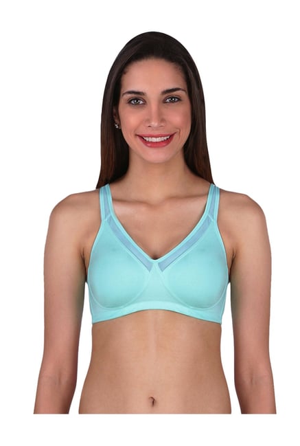 Candyskin Teal Non Wired Non Padded T-Shirt Bra-picture-43