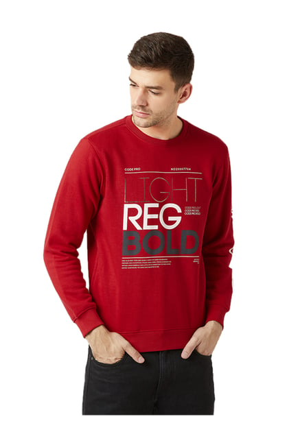 octave red sweatshirt