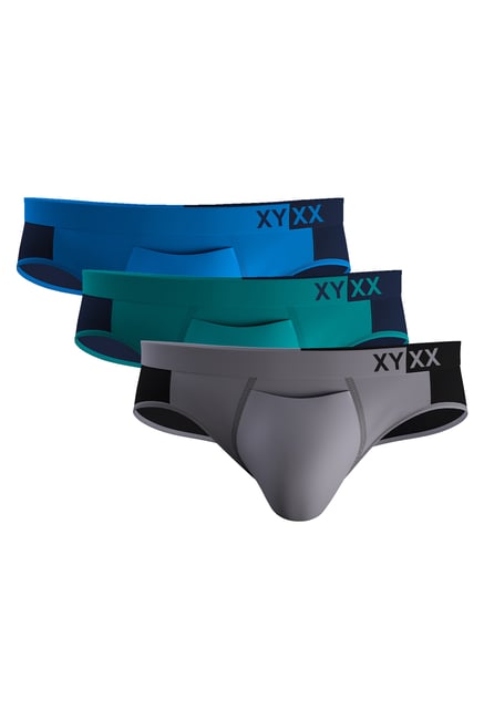 Buy XYXX Multi Briefs - Pack of 3 Online at Best Prices | Tata CLiQ