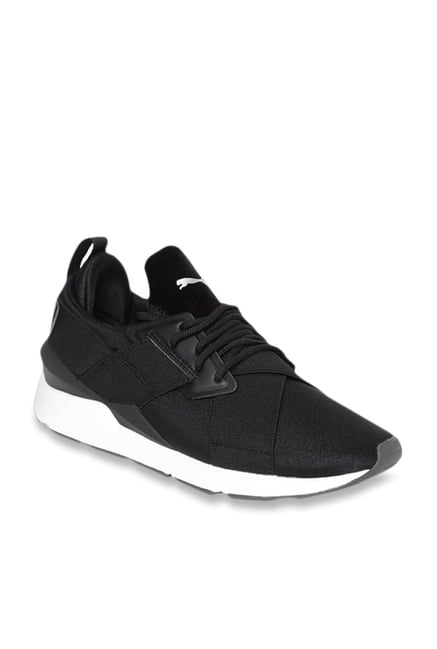 Puma muse satin sales ii negro