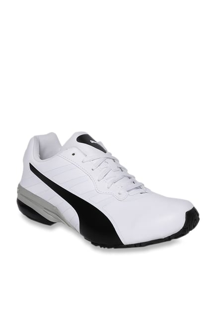 puma white running shoes