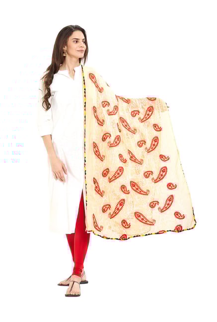 Dupatta Bazaar Beige Dupatta