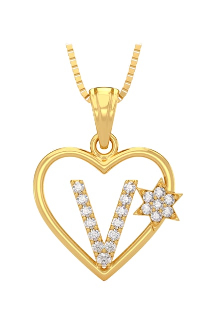 Joyalukkas V 22 kt Gold Pendant-picture-39