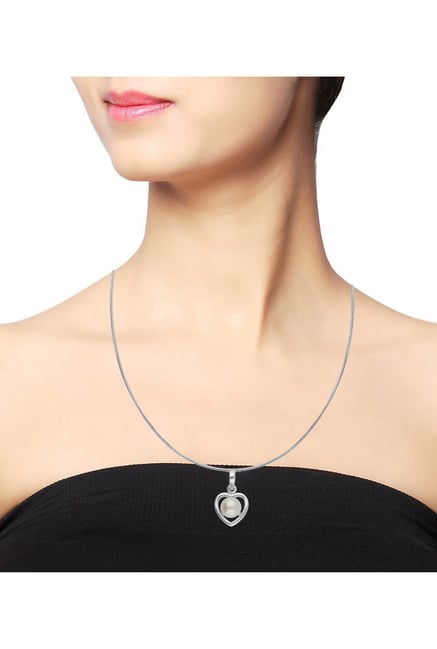 Buy Minimal Heart Charm Silver Plated Bracelet Online At Best Price @ Tata  CLiQ