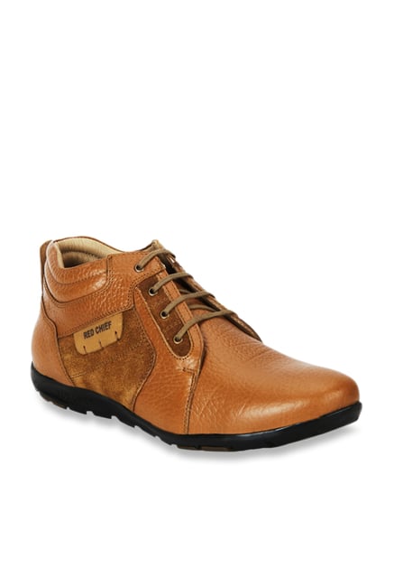 Buy Red Chief Tan Derby Shoes for Men 