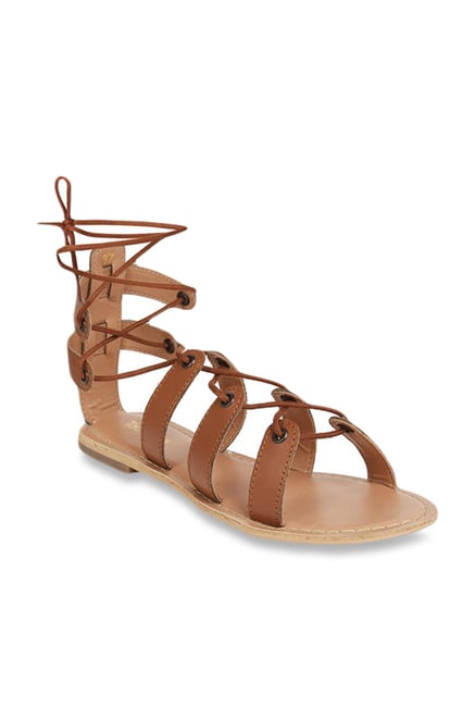 Buy Womens Strappy Gladiator Flat Sandals at Ubuy India