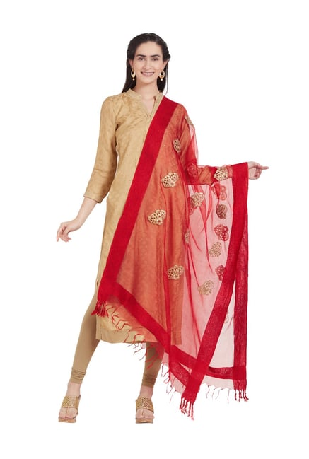 Dupatta Bazaar Red Dupatta