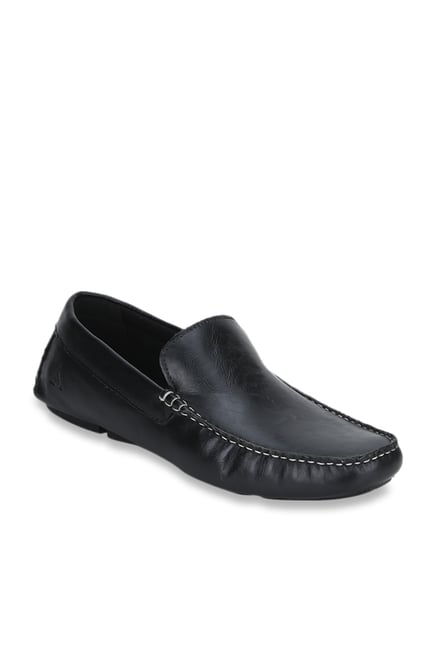 red tape white loafers