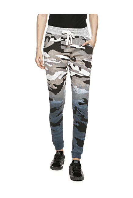 camo print joggers womens