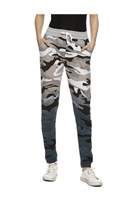 camo print joggers womens