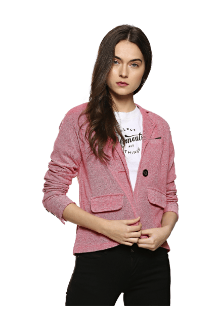 textured blazer women